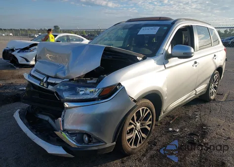 2016 Mitsubishi Outlander Sel from USA, damaged, VIN JA4AD3A36GZ061209